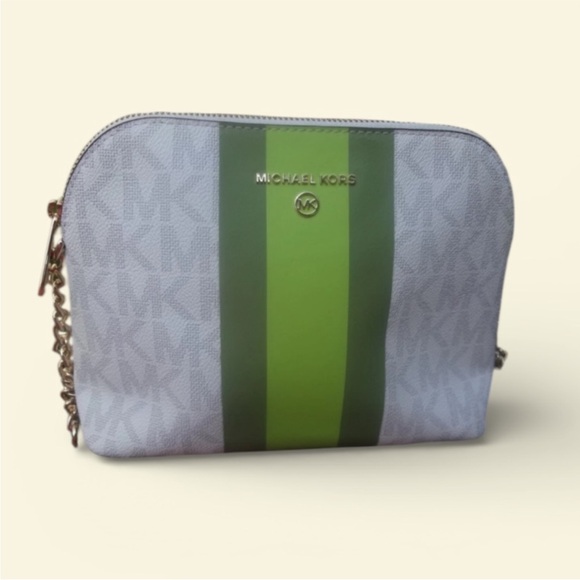 Michael Kors Handbags - Michael Kors NWOT CINDY LUMEADE DOME Crossbody Bag